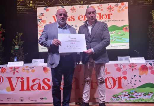 O concello recibe tres Flores de Honra no certame “Vilas en Flor”
